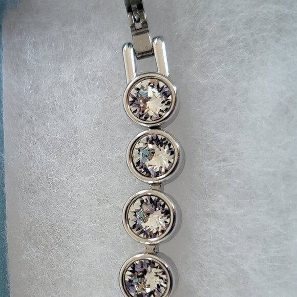 Touchstone Crystal | Jewelry | New No Tags White Ice Crystal Bracelet ...